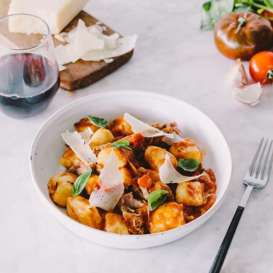 Gnocchi with Lamb Ragu