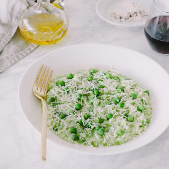 Pea and Parmesan Risotto