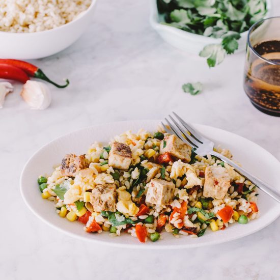 Vegan Tofu Nasi Goreng