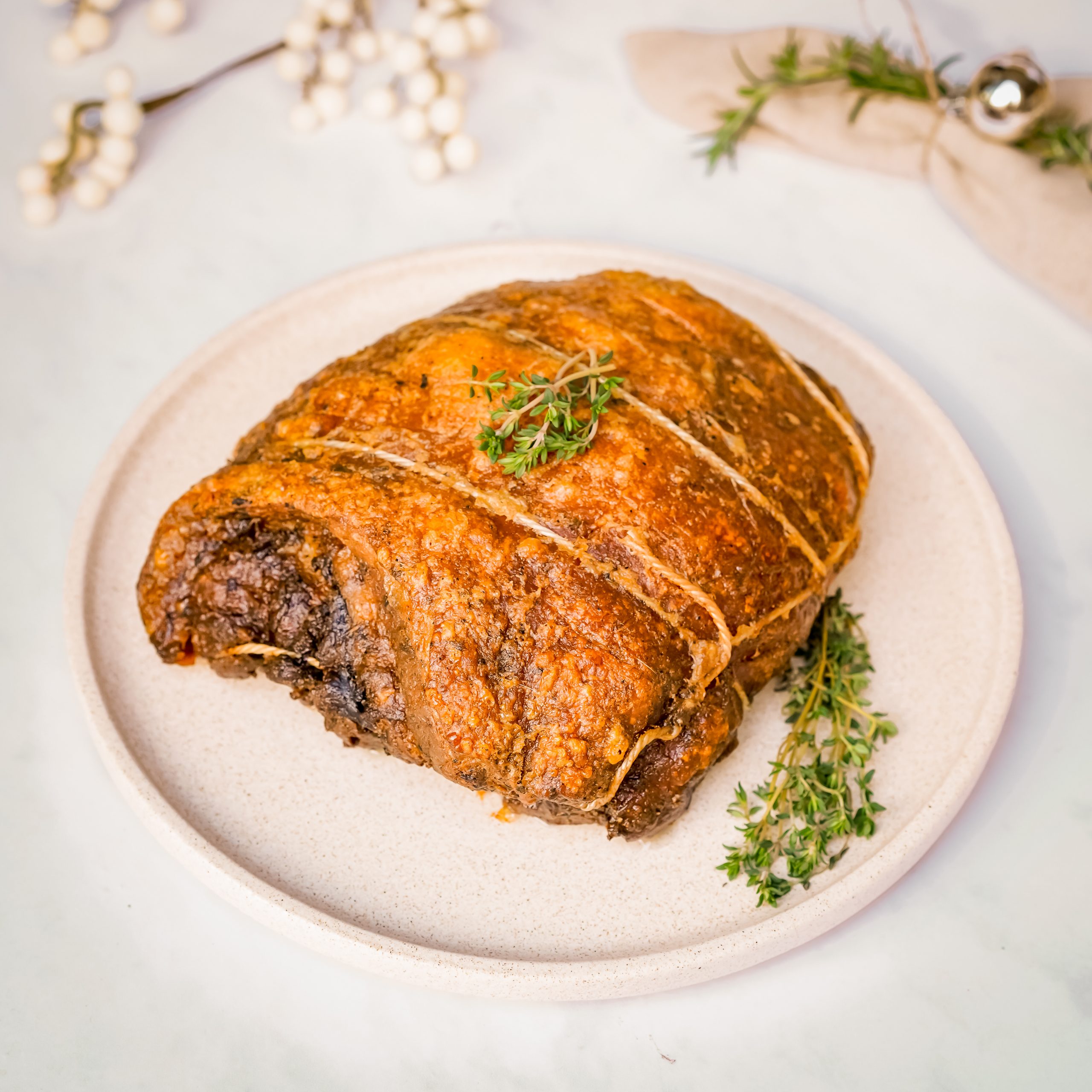 Roast Pork Shoulder with Crackle